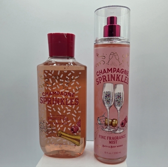 Bath & Body Works Champagne Sprinkles Bundle - Picture 1 of 4